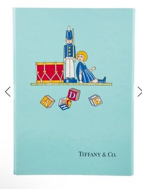 Tiffany & Co. Aqua Illustrated Toy Soldier & Doll Stationery Set